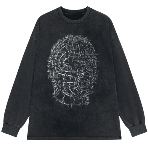 Gothic Vintage Grunge Y2K Oversized Anime T-Shirt
