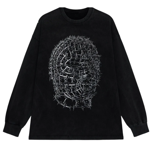 Gothic Vintage Grunge Y2K Oversized Anime T-Shirt