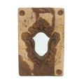 Gothic Mounted Wall Mirror Boxed In 2S