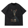 Retro Rottweiler Doberman Streetwear Tee – Vintage Hip Hop Gothic